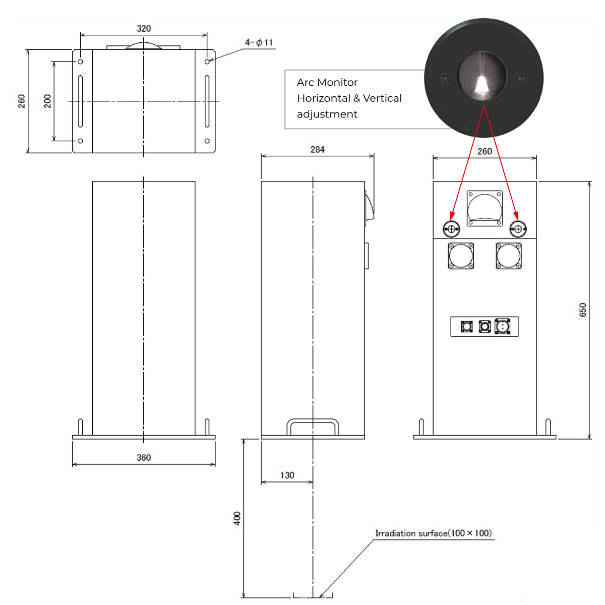 xes 100s1 light source