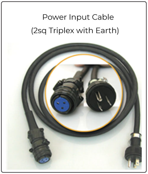 xes 70s1 power input cable